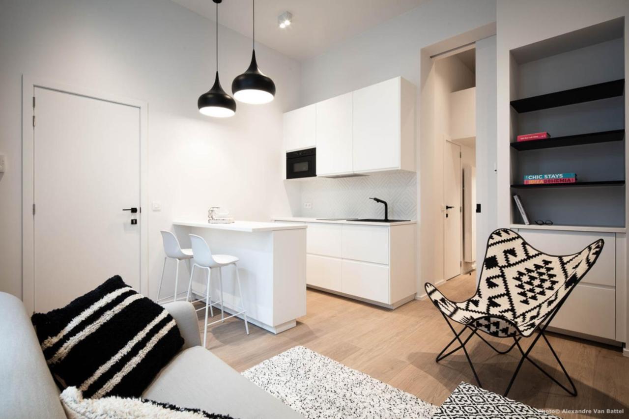 בריסל Studios Fully Equipped Near Place Stephanie מראה חיצוני תמונה