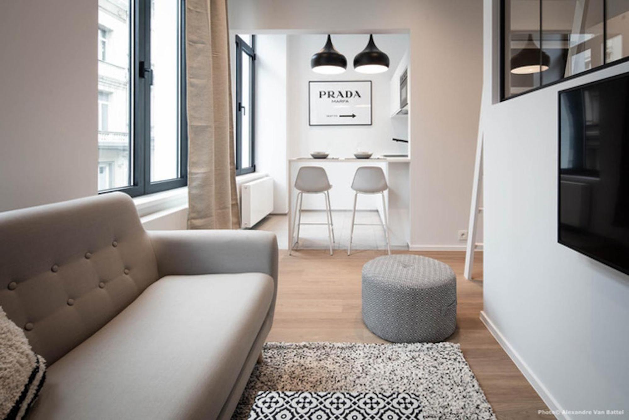 בריסל Studios Fully Equipped Near Place Stephanie מראה חיצוני תמונה